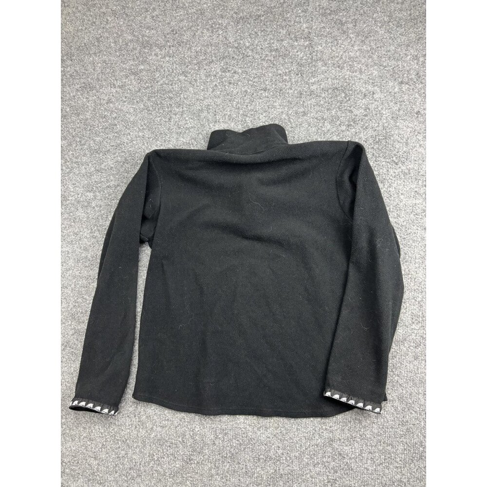 Kerrits Sweatshirt Womens Medium Black Fleece 1/4 Zip Pullover‎ Riding - Picture 6 of 6